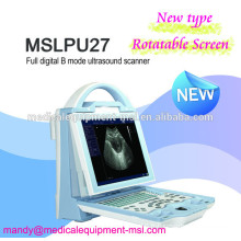 MSLPU27M Machine à ultrasons portable de nouveau type, logiciel humain / animal!